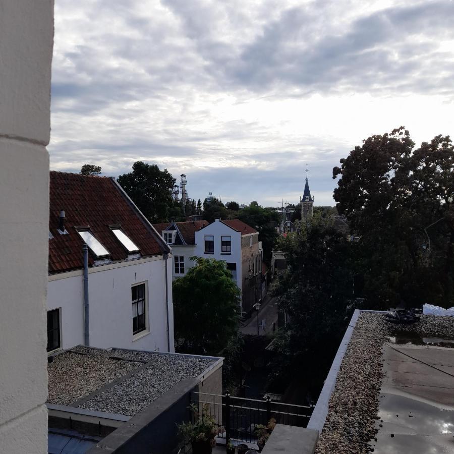 Historic Renovated Apartment With Balcony And Garden View Gouda Buitenkant foto